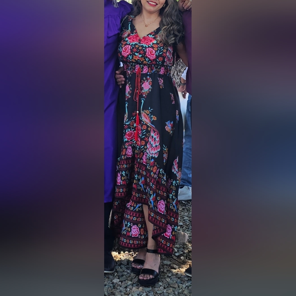 Boho maxi dress